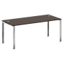 Metal System Direct БП.СРР-5.8 (Венге цаво) Стол рабочий руководителя на П-образном металлокаркасе