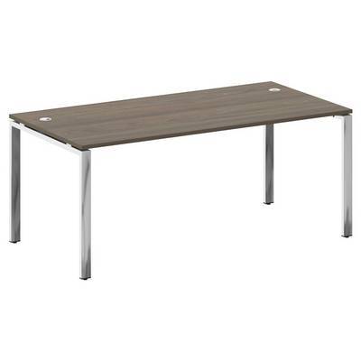 Metal System Direct БП.СРР-5.9 (Вяз благородный) Стол рабочий руководителя на П-образном металлокаркасе