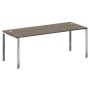 Metal System Direct БП.СРР-6.8 (Вяз благородный) Стол рабочий руководителя на П-образном металлокаркасе