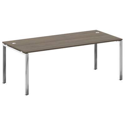 Metal System Direct БП.СРР-6.9 (Вяз благородный) Стол рабочий руководителя на П-образном металлокаркасе