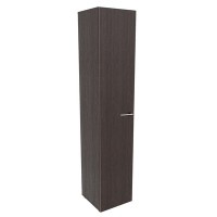Милан МЛ-2.1 МЛ-8.2 (Венге) Шкаф узкий высокий закрытый