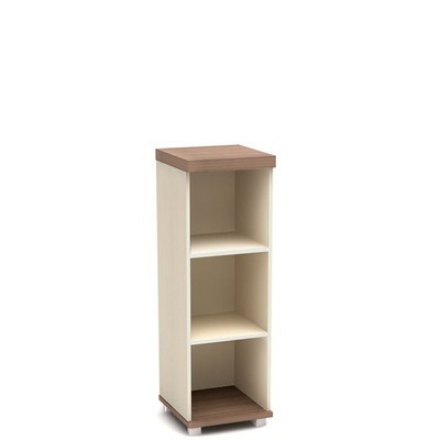 Модерн К70 (Дуб шамони темный) Стеллаж узкий низкий