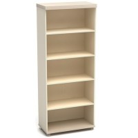 Модерн К81 (Дуб шамони светлый) Стеллаж широкий высокий