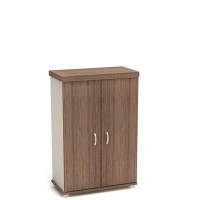 Модерн К82 (Дуб шамони темный) Шкаф широкий низкий