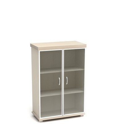 Модерн К84 (Дуб шамони светлый) Шкаф широкий низкий