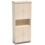 Модерн К87 (Дуб шамони светлый) Шкаф широкий высокий