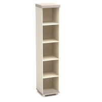 Модерн К88 (Дуб шамони светлый) Стеллаж узкий высокий