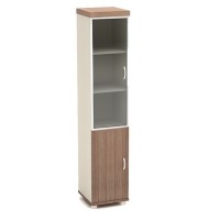 Модерн К94 (Дуб шамони темный) Шкаф узкий высокий