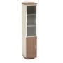 Модерн К94 (Дуб шамони темный) Шкаф узкий высокий