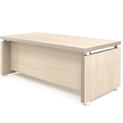 Модерн М90 (Дуб шамони светлый) Стол руководителя