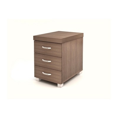 Модерн М93 (Дуб шамони темный) Тумба подстольная