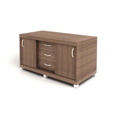 Модерн М94 (Дуб шамони темный) Тумба купе