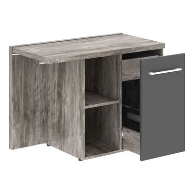 Morris Trend MCRT 1055R (Сосна Нордик/Антрацит) Тумба приставная, правая