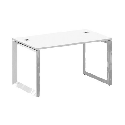 Onix Direct Lux M-O.MO-SRR-3.8 (Белый бриллиант) Стол рабочий руководителя на О-образном м/к