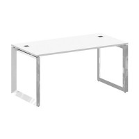 Onix Direct Lux M-O.MO-SRR-4.8 (Белый бриллиант) Стол рабочий руководителя на О-образном м/к