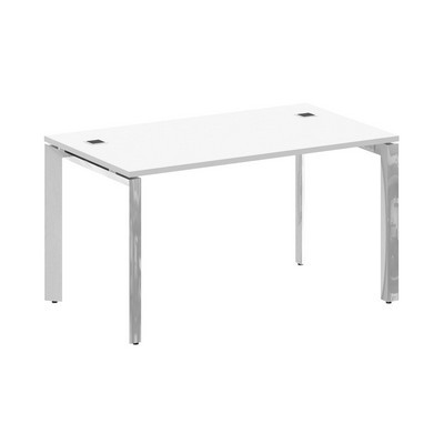 Onix Direct Lux M-O.MP-SRR-3.8 (Белый бриллиант) Стол рабочий руководителя на П-образном м/к