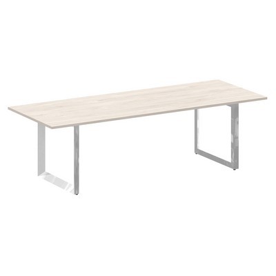 Onix Direct Lux M-O.MO-PRG-25 (Денвер светлый) Стол переговорный на О-образном м/к