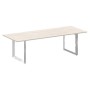 Onix Direct Lux M-O.MO-PRG-25 (Денвер светлый) Стол переговорный на О-образном м/к
