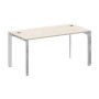 Onix Direct Lux M-O.MP-SRR-4.8 (Денвер светлый) Стол рабочий руководителя на П-образном м/к