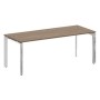Onix Direct Lux M-O.MP-SRR-6.8 (Дуб аризона) Стол рабочий руководителя на П-образном м/к
