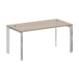 Onix Direct Lux M-O.MP-SRR-4.8 (Дуб аттик) Стол рабочий руководителя на П-образном м/к
