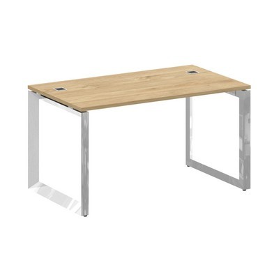 Onix Direct Lux M-O.MO-SRR-3.8 (Тиквуд светлый) Стол рабочий руководителя на О-образном м/к