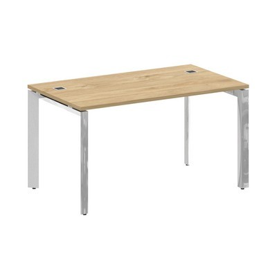 Onix Direct Lux M-O.MP-SRR-3.8 (Тиквуд светлый) Стол рабочий руководителя на П-образном м/к