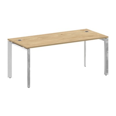 Onix Direct Lux M-O.MP-SRR-5.8 (Тиквуд светлый) Стол рабочий руководителя на П-образном м/к