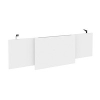 Onix Direct O.M-CSR-4 (Белый бриллиант/Антрацит) Царга стола руководителя