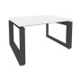 Onix Direct O.MO-SJ-1 (Белый бриллиант/Антрацит) Стол журнальный на О-образном м/к