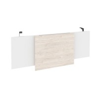 Onix Direct O.M-CSR-3 (Денвер светлый/Белый/Антрацит) Царга стола руководителя