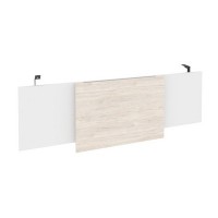 Onix Direct O.M-CSR-4 (Денвер светлый/Белый/Антрацит) Царга стола руководителя