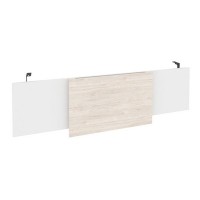 Onix Direct O.M-CSR-5 (Денвер светлый/Белый/Антрацит) Царга стола руководителя