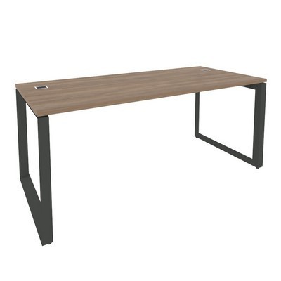 Onix Direct O.MO-SRR-5.8 (Дуб аризона/Антрацит) Стол рабочий руководителя на О-образном м/к
