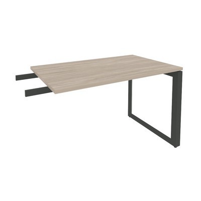 Onix Direct O.MO-BR-11 (Дуб аттик/Антрацит) Брифинг-приставка на О-образном м/к