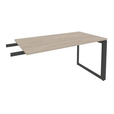 Onix Direct O.MO-BR-13 (Дуб аттик/Антрацит) Брифинг-приставка на О-образном м/к