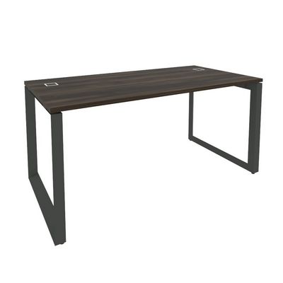 Onix Direct O.MO-SRR-4.8 (Дуб Мали/Антрацит) Стол рабочий руководителя на О-образном м/к