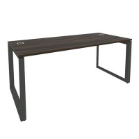 Onix Direct O.MO-SRR-5.8 (Дуб Мали/Антрацит) Стол рабочий руководителя на О-образном м/к