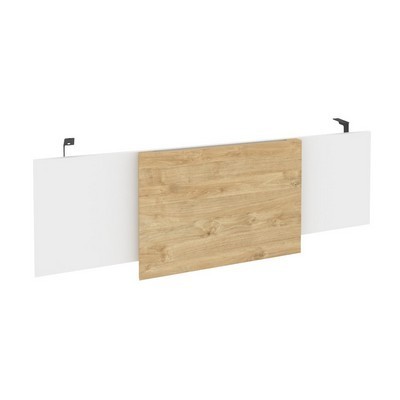 Onix Direct O.M-CSR-4 (Тиквуд светлый/Белый/Антрацит) Царга стола руководителя