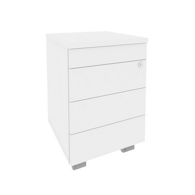 Onix Direct O.TM-3 TIP (Белый бриллиант) Тумба мобильная (TIP-ON)