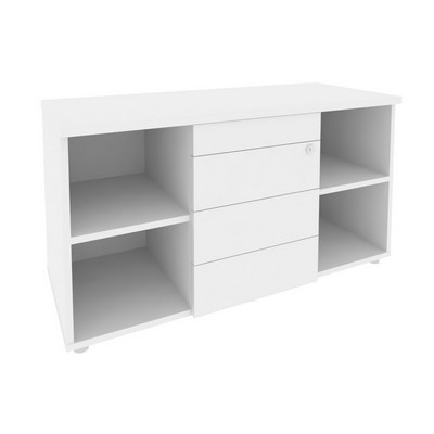 Onix Direct O.TS-11 TIP (Белый бриллиант) Тумба сервисная с ящиками TIP-ON