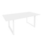 Onix Direct O.MO-PRG-19 (Белый бриллиант/Белый) Стол переговорный на О-образном м/к