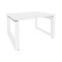 Onix Direct O.MO-SJ-1 (Белый бриллиант/Белый) Стол журнальный на О-образном м/к