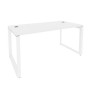 Onix Direct O.MO-SRR-4.8 (Белый бриллиант/Белый) Стол рабочий руководителя на О-образном м/к