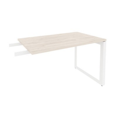 Onix Direct O.MO-BR-11 (Денвер светлый/Белый) Брифинг-приставка на О-образном м/к