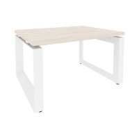 Onix Direct O.MO-SJ-1 (Денвер светлый/Белый) Стол журнальный на О-образном м/к