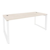 Onix Direct O.MO-SRR-5.8 (Денвер светлый/Белый) Стол рабочий руководителя на О-образном м/к