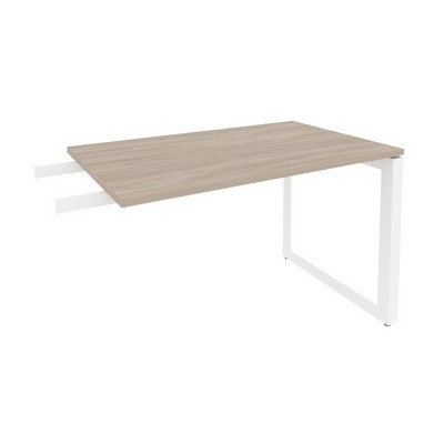 Onix Direct O.MO-BR-11 (Дуб аттик/Белый) Брифинг-приставка на О-образном м/к