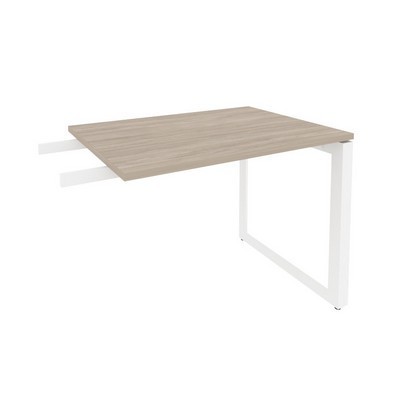 Onix Direct O.MO-BR-9 (Дуб аттик/Белый) Брифинг-приставка на О-образном м/к