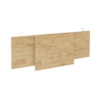 Onix Direct O.M-CSR-3 (Тиквуд светлый/Белый) Царга стола руководителя